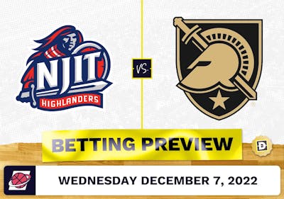 N.J.I.T. vs. Army CBB Prediction and Odds - Dec 7, 2022