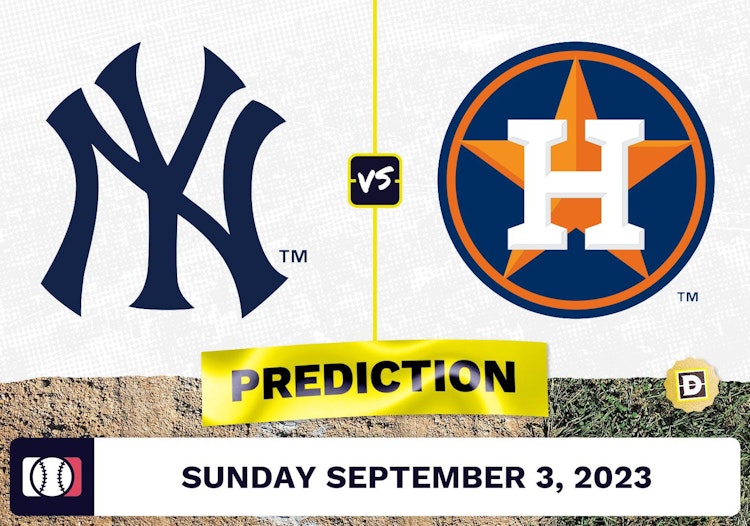 Yankees vs. Astros Prediction for MLB Sunday [9/3/2023]