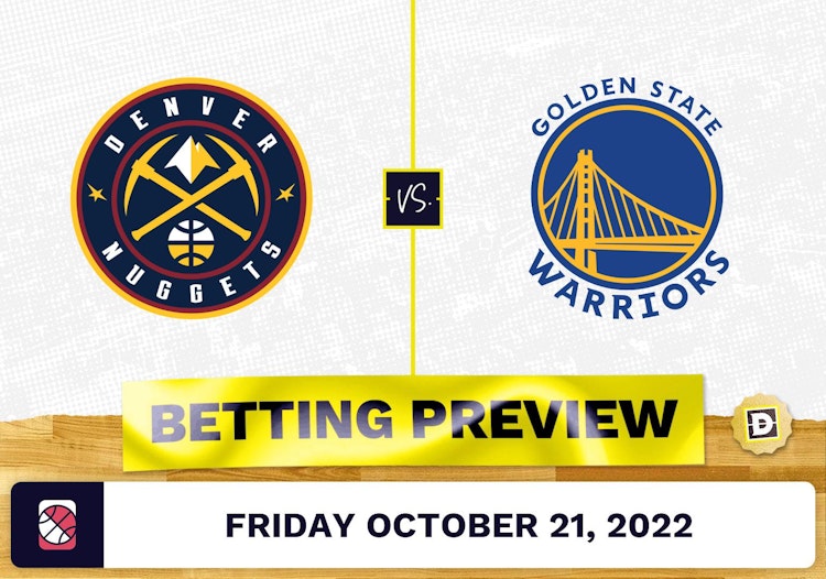 Nuggets vs. Warriors Prediction and Odds - Oct 21, 2022