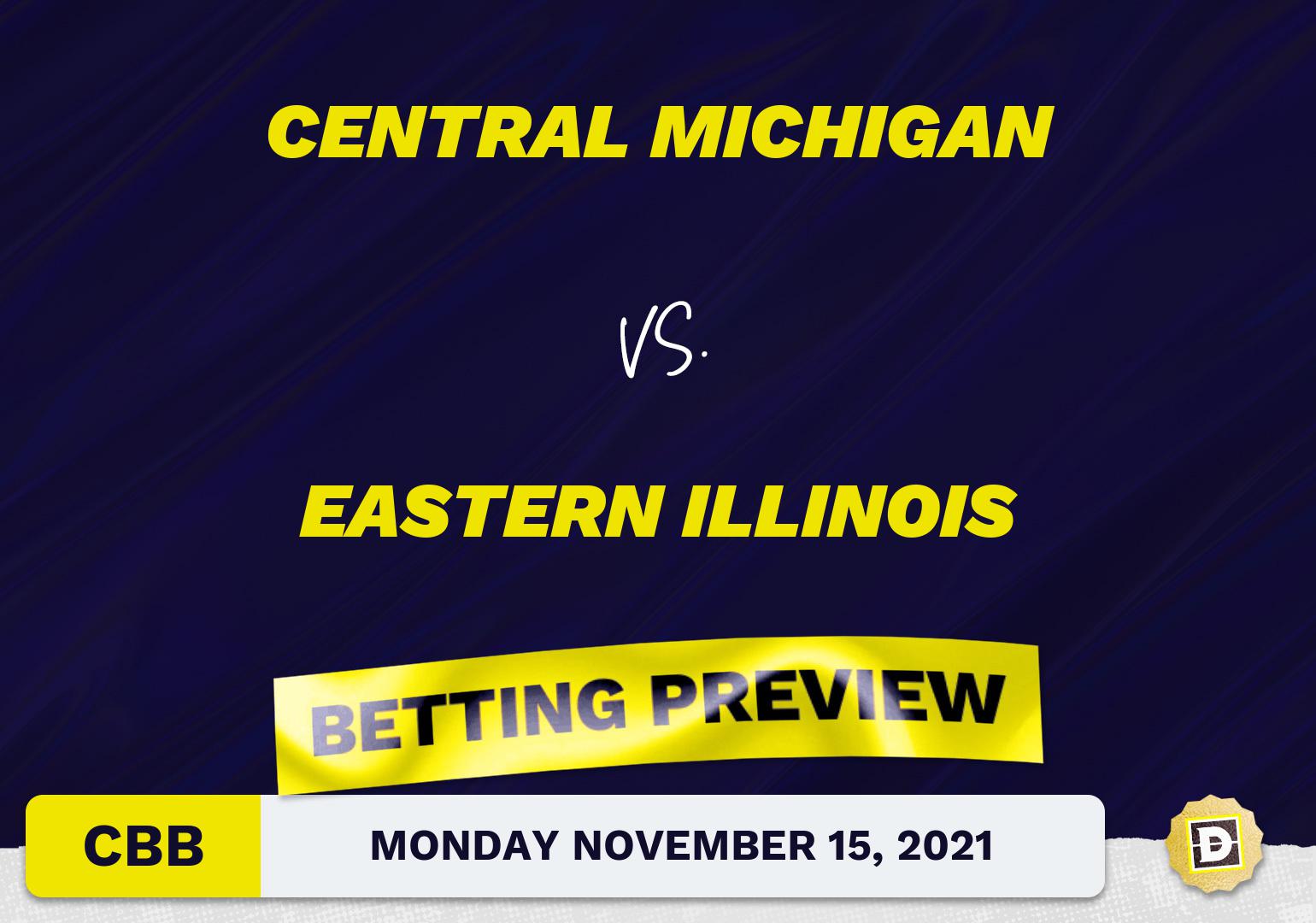 Central Michigan vs. Eastern Illinois CBB Predictions and Odds - Nov 15, 2021
