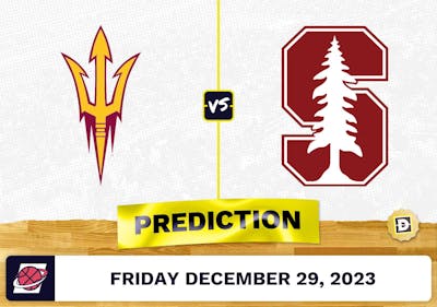 Arizona State vs. Stanford Prediction, Odds, College Basketball Picks  [12/29/2023]