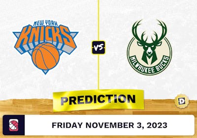 Knicks vs. Bucks Prediction and Odds - November 3, 2023