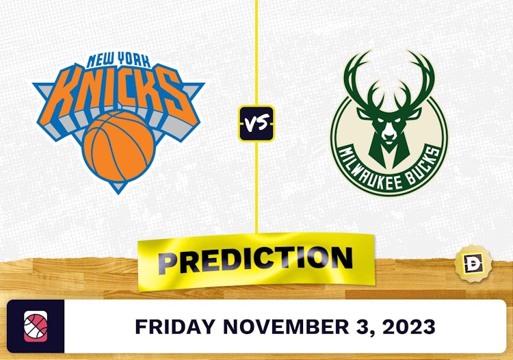 Knicks vs. Bucks Prediction and Odds - November 3, 2023
