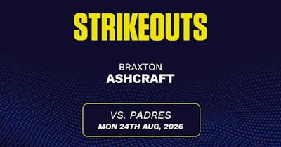 Braxton Ashcraft projections August 25: Strikeouts, outs, and earned runs vs. Padres [2026]