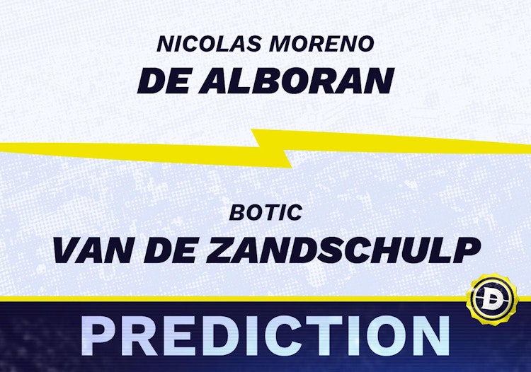 Nicolas Moreno de Alboran vs. Botic Van de Zandschulp Prediction, Odds, Picks for ATP Italian Open 2024