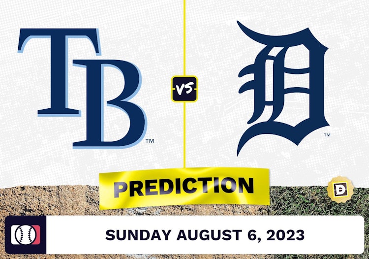 Rays vs. Tigers Prediction for MLB Sunday [8/6/2023]