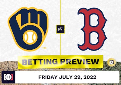 Brewers vs. Red Sox Prediction and Odds - Jul 29, 2022