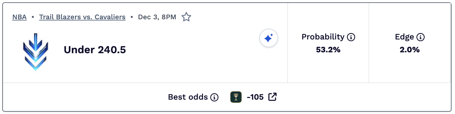 NBA best bet 12/03/2025