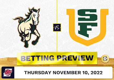 Cal Poly vs. San Francisco CBB Prediction and Odds - Nov 10, 2022