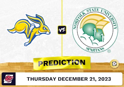 South Dakota State vs. Norfolk State Prediction, Odds, College Basketball Picks  [12/21/2023]