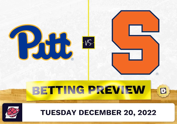 Pittsburgh vs. Syracuse CBB Prediction and Odds - Dec 20, 2022