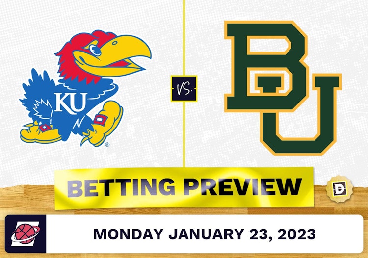 Kansas vs. Baylor CBB Prediction and Odds - Jan 23, 2023
