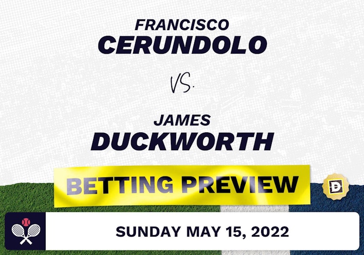 Francisco Cerundolo vs. James Duckworth Predictions - May 15, 2022