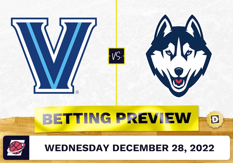 Villanova vs. Connecticut CBB Prediction and Odds - Dec 28, 2022