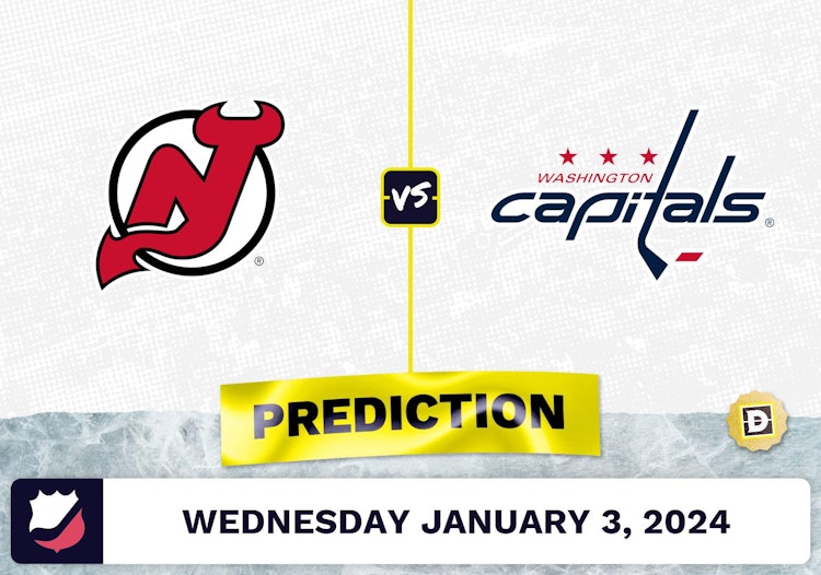 New Jersey Devils vs. Washington Capitals Prediction, Odds, NHL Picks  [1/3/2024]