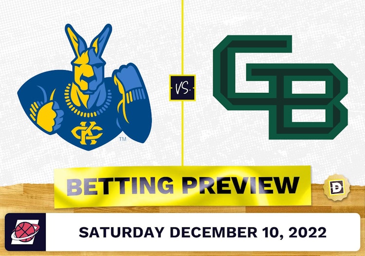 Kansas City vs. Green Bay CBB Prediction and Odds - Dec 10, 2022