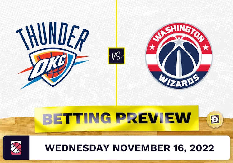 Thunder vs. Wizards Prediction and Odds - Nov 16, 2022