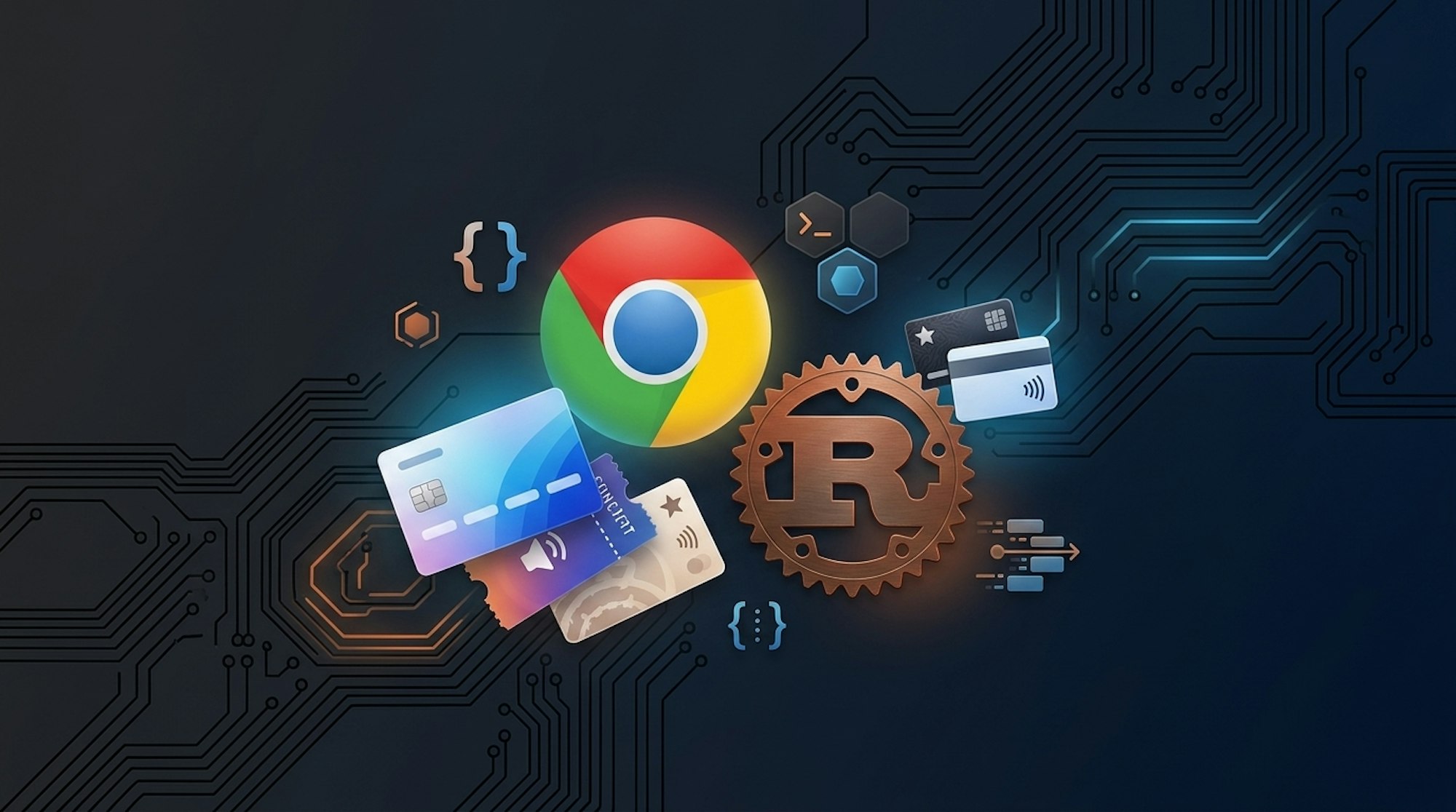 Cosmic Rundown: Chrome's Silent AI, Async Rust Critique, and iOS 27 Wallet - cover image