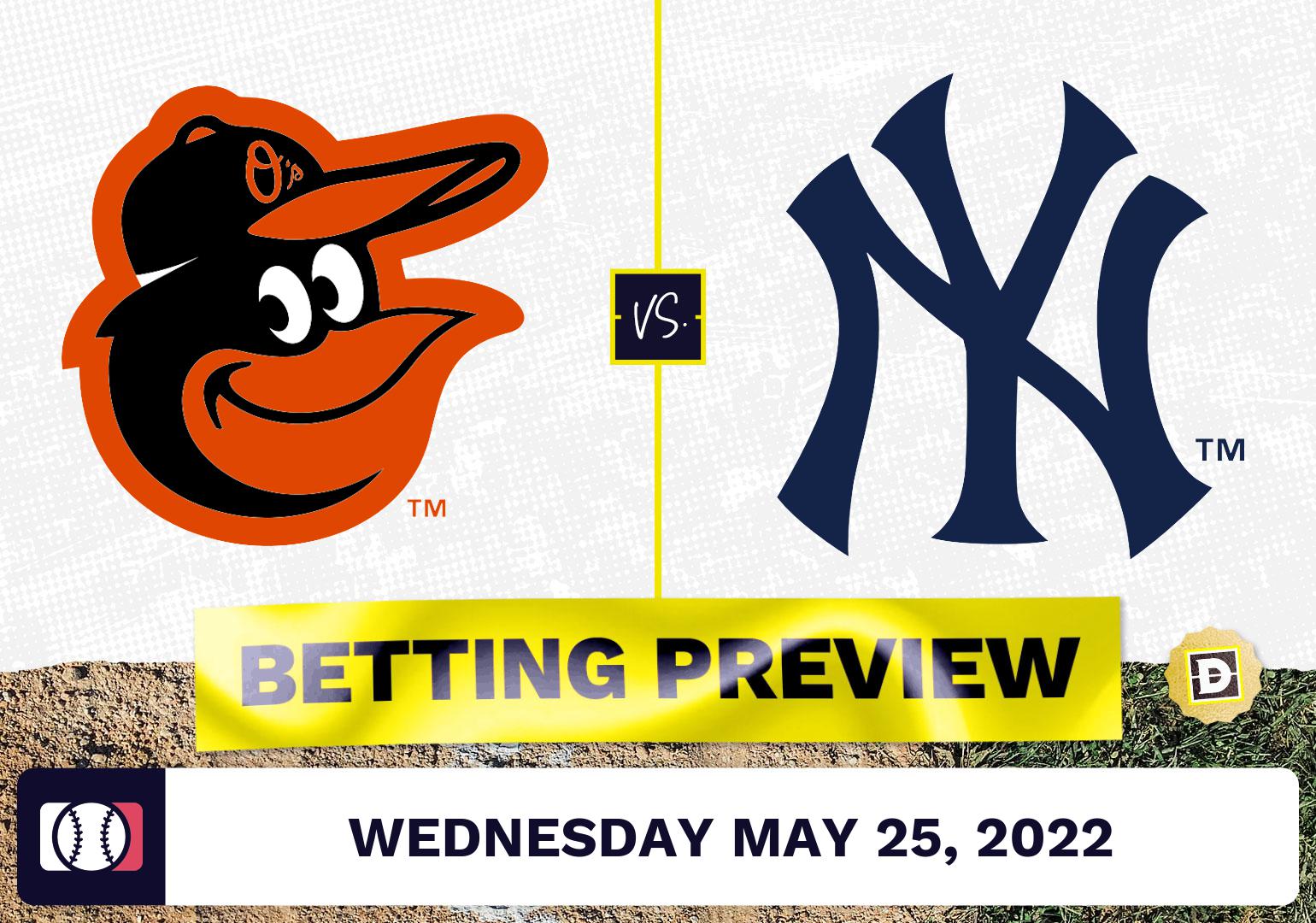 Orioles vs. Yankees Prediction and Odds - May 25, 2022