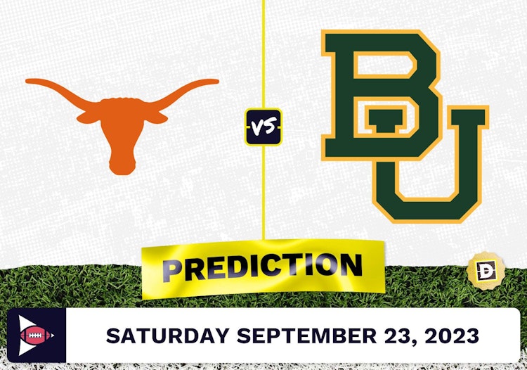 Texas vs. Baylor CFB Prediction and Odds - September 23, 2023