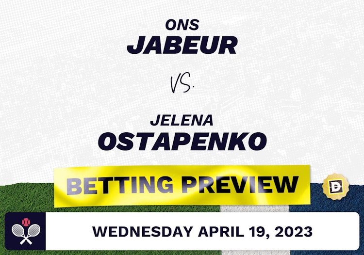 Ons Jabeur vs. Jelena Ostapenko Predictions - Apr 19, 2023