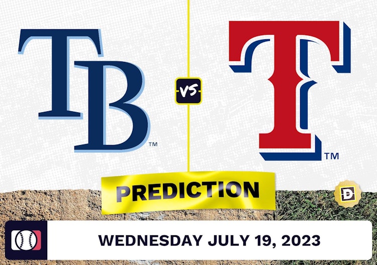 Rays vs. Rangers Prediction for MLB Wednesday [7/19/2023]