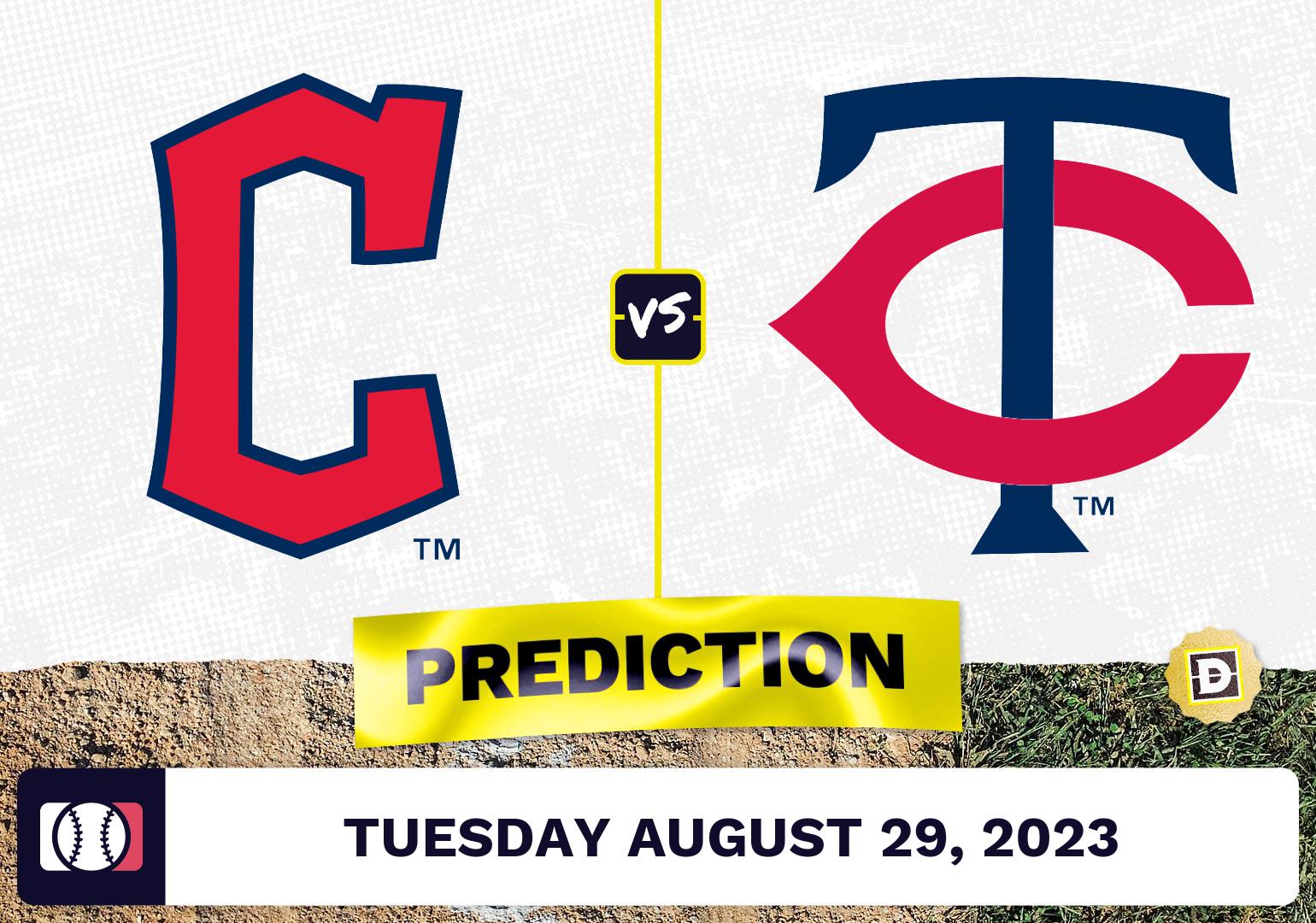 Guardians vs. Twins Prediction for MLB Tuesday [8/29/2023]