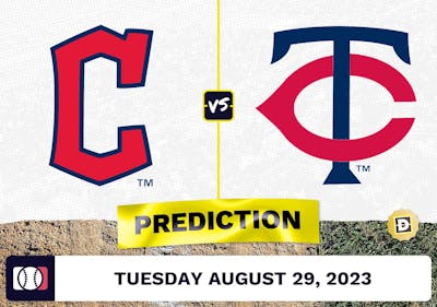 Guardians vs. Twins Prediction for MLB Tuesday [8/29/2023]