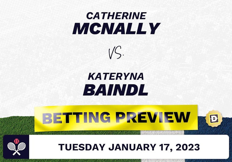 Catherine McNally vs. Kateryna Baindl Predictions - Jan 18, 2023