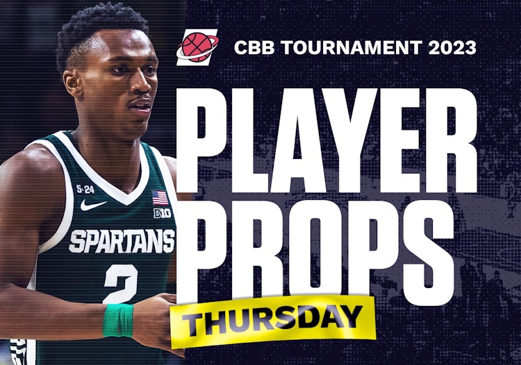 March Madness Player Props and Parlay, Thursday March 23, 2023