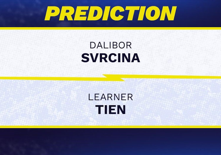 Dalibor Svrcina vs Learner Tien Tennis Prediction.