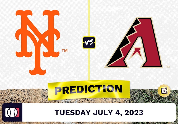 Mets vs. Diamondbacks Prediction for MLB Tuesday [7/4/2023]