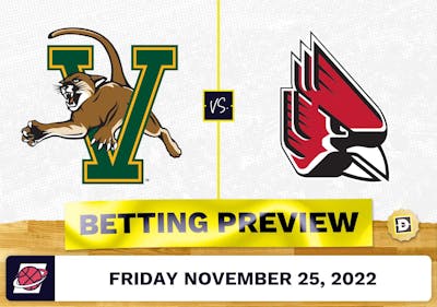 Vermont vs. Ball State CBB Prediction and Odds - Nov 25, 2022