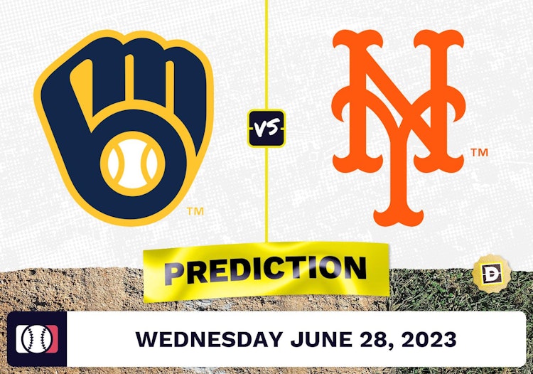 Brewers vs. Mets Prediction for MLB Wednesday [6/28/2023]