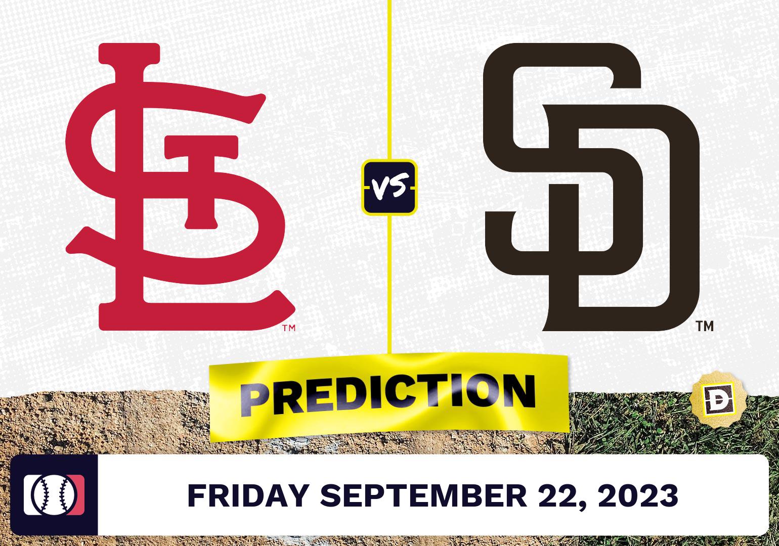 Cardinals vs. Padres Prediction for MLB Friday [9/22/2023]