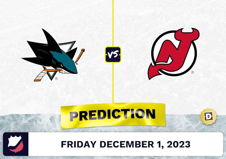 San Jose Sharks vs. New Jersey Devils Prediction and Odds - December 1, 2023