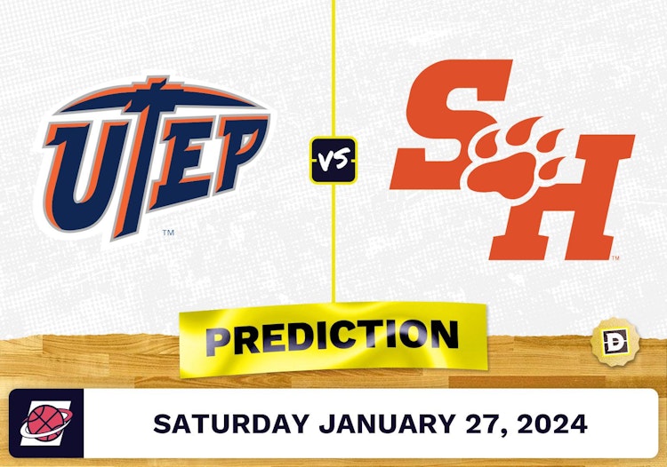 UTEP vs. Sam Houston State Prediction, Odds, College Basketball Picks [1/27/2024]