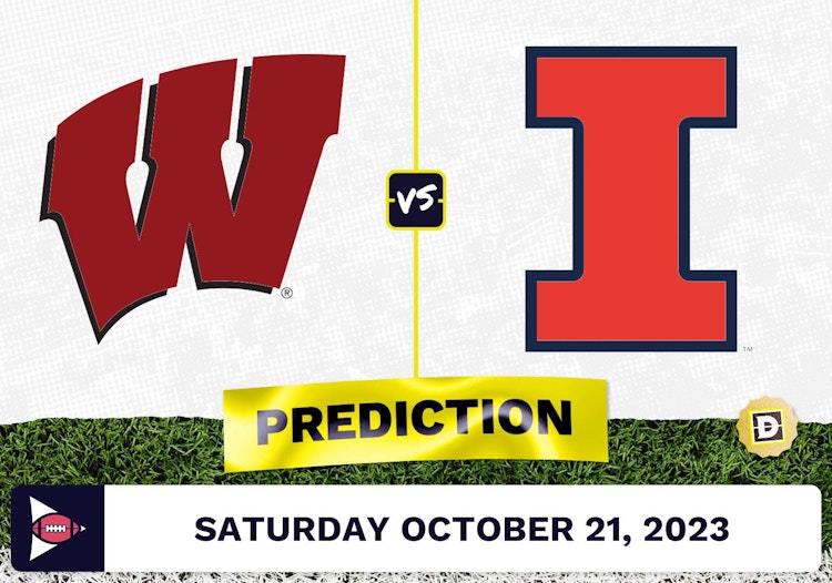 Wisconsin vs. Illinois CFB Prediction and Odds - October 21, 2023