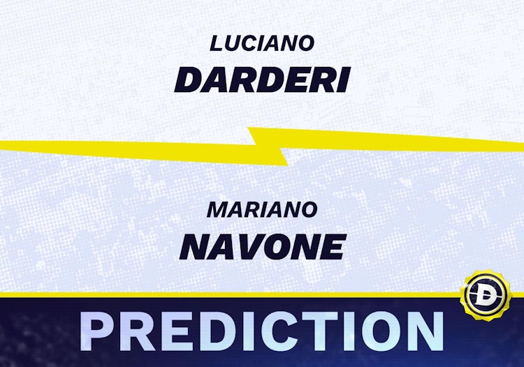 Luciano Darderi vs. Mariano Navone Prediction, Odds, Picks for ATP Italian Open 2024