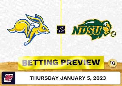 South Dakota State vs. North Dakota State CBB Prediction and Odds - Jan 5, 2023