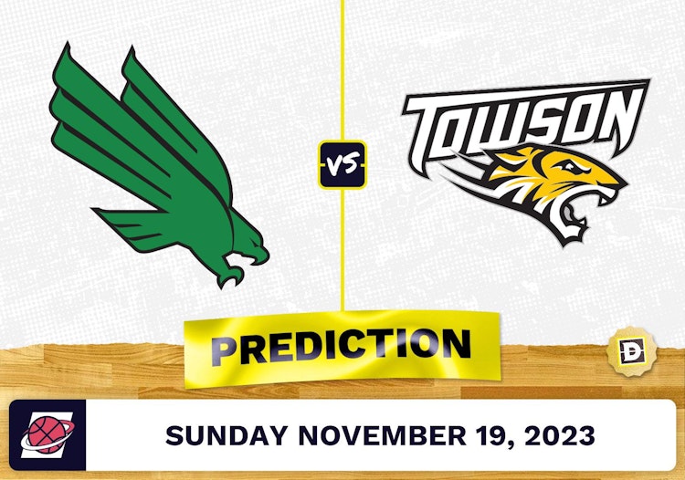North Texas vs. Towson Basketball Prediction - November 19, 2023