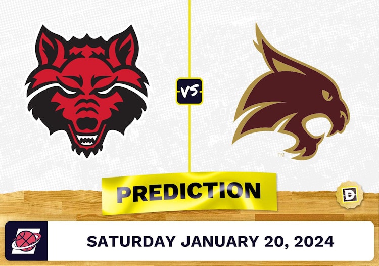 Arkansas State vs. Texas State Prediction, Odds, College Basketball Picks [1/20/2024]