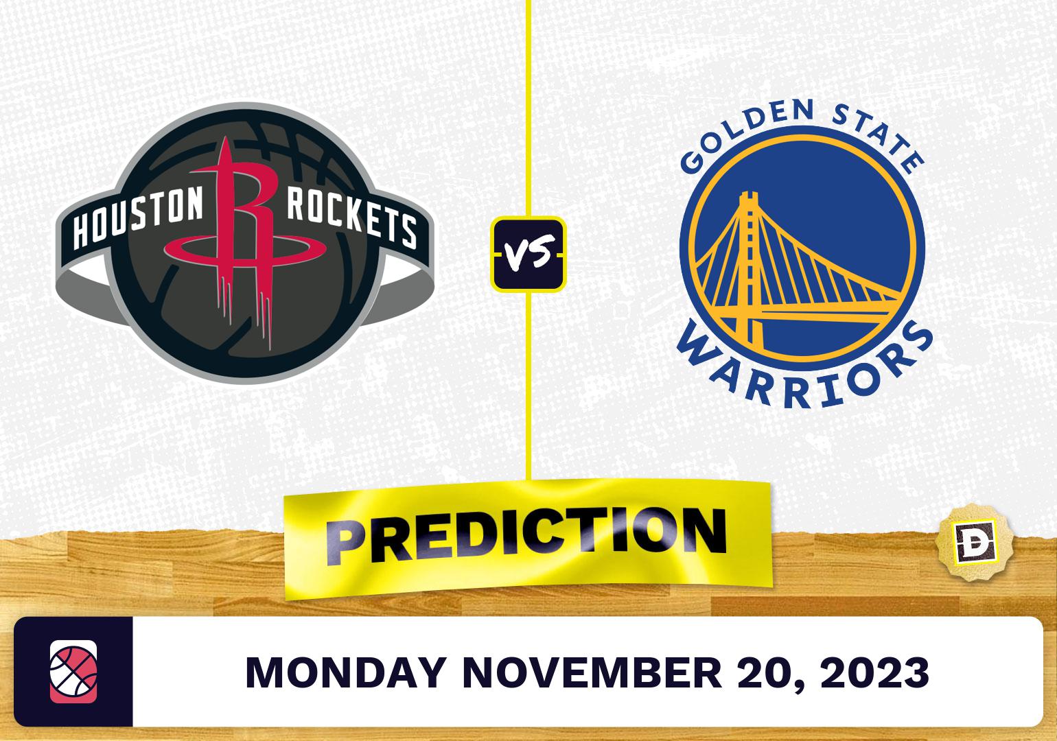 Rockets Vs. Warriors Prediction And Odds - November 20, 2023