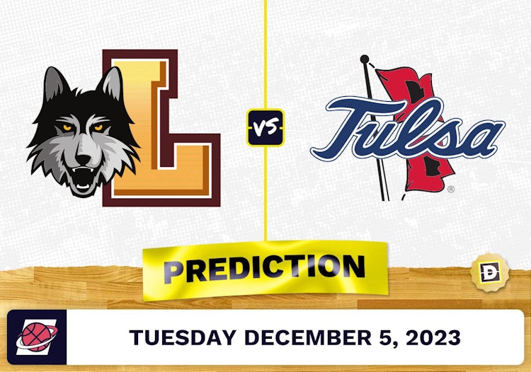 Loyola Chicago vs. Tulsa Basketball Prediction - December 5, 2023