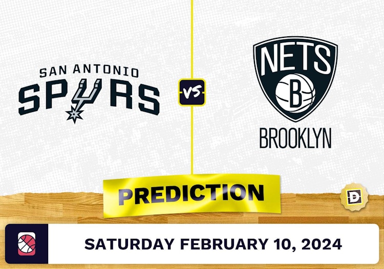 San Antonio Spurs vs. Brooklyn Nets Prediction, Odds, NBA Picks [2/10/2024]