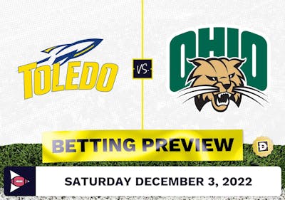 Toledo vs. Ohio CFB Prediction and Odds - Dec 3, 2022