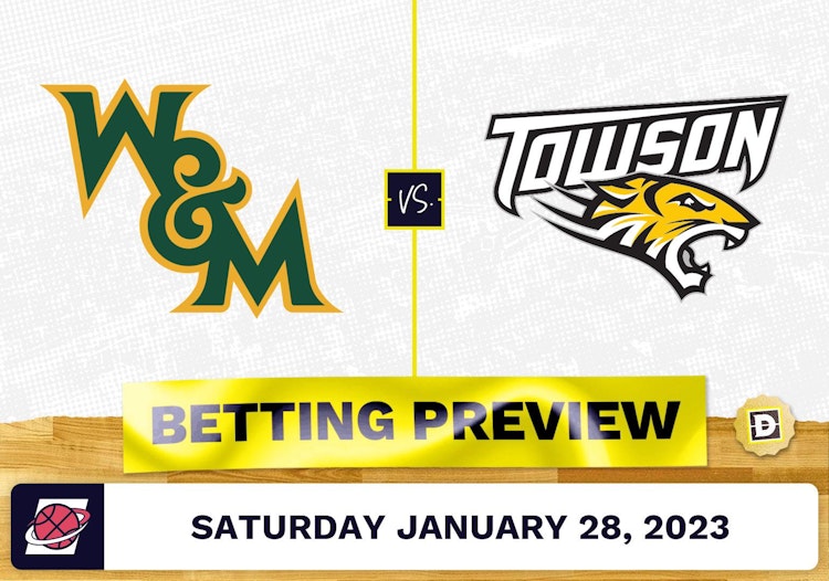 William & Mary vs. Towson CBB Prediction and Odds - Jan 28, 2023