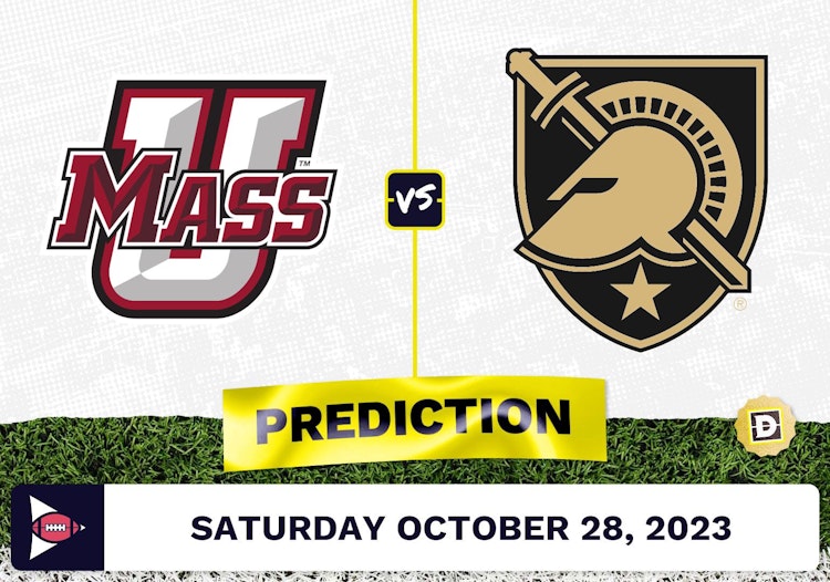 Massachusetts vs. Army CFB Prediction and Odds - October 28, 2023