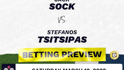 Jack Sock vs. Stefanos Tsitsipas Predictions - Mar 12, 2022