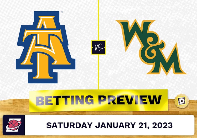 North Carolina A&T vs. William & Mary CBB Prediction and Odds - Jan 21, 2023